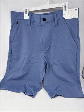 Stylus Performance Chino Men’s Blue Shorts Size 30